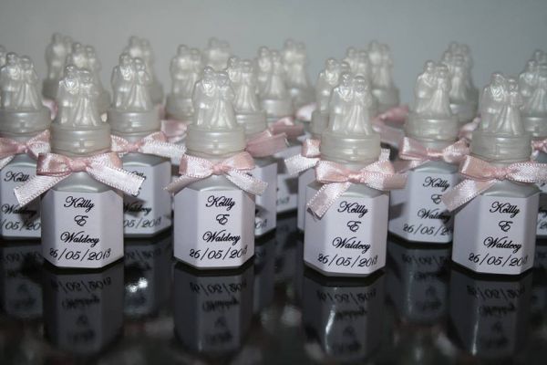 Bolinhas de sabão noivinhos